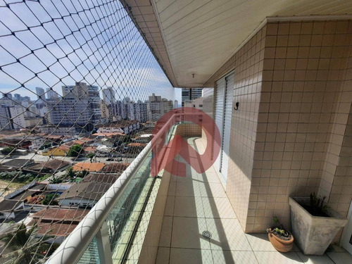 Imagem 20 de 28 de Apartamento Com 3 Dormitórios À Venda, 107 M² Por R$ 550.000 - Vila Guilhermina - Praia Grande/sp - Ap3385