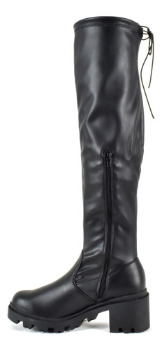 Botas Combat Chunky 6cm Plataforma Para Mujer Mod Maya