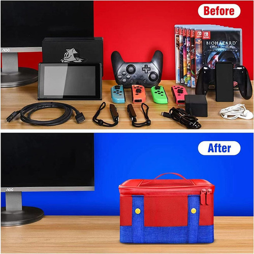 Bolsa De Almacenamiento For La Consola Nintendo Switch Oled