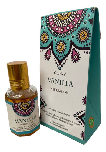 Óleo Essencial Perfumado Indiano Goloka - Vanilla 10ml