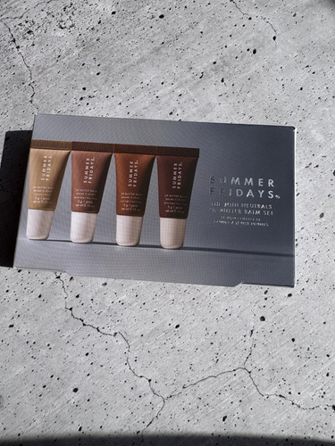 Summer Fridays The Mini Neutrals Lip Butter Balm Set