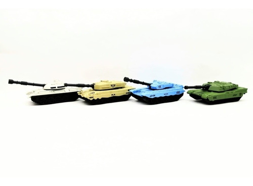 Tanques Militar De Colección A Escala Pack X4 Unidades 