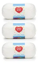Comprar Pack De 3 Ovillos De Hilo Blanco Para Bebé - 141g - Acrílico