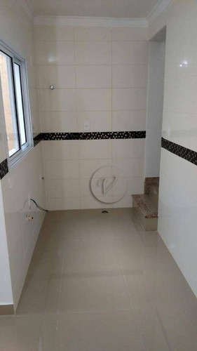 Imagem 7 de 16 de Cobertura Com 2 Dormitórios À Venda, 90 M² Por R$ 338.000,00 - Vila América - Santo André/sp - Co0339