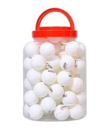 Imagen 5 de 8 de Pelotas Pelotitas De Ping Pong Pingpong 60 Unidades