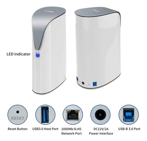 Nas Ssk 4tb Personal Cloud Almacenamiento Auto-backup