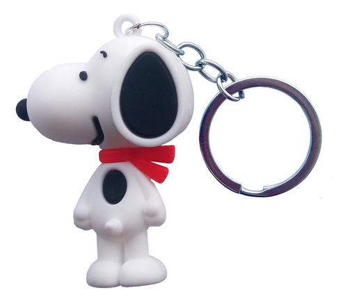 Llavero Dibujos Animados Snoopy Cartoon Caucho Siliconado