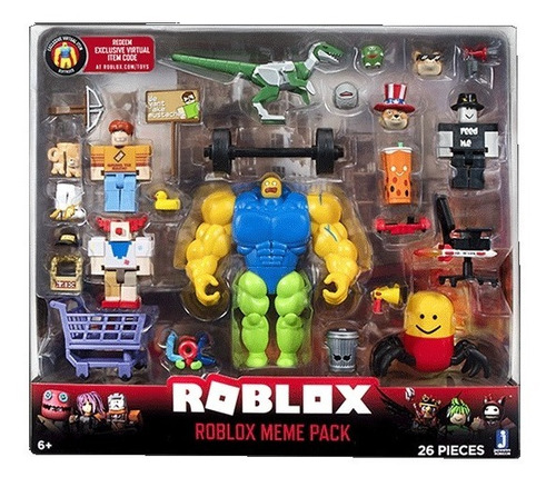 Roblox Set Meme Pack - Set 26 Piezas Roblox - Jazwares