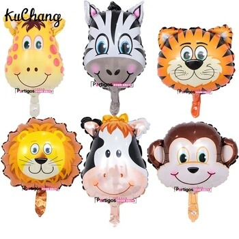 Globos Animales De La Granja Y Selva $50 Promo