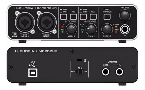 Behringer Umc22 U-phoria Interface / Instrumento (Usado)