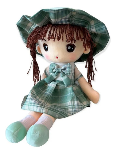 Muñeca De Trapo Y Tela Nidia Regalo Calidad Premium