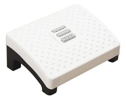 Reposapiés De Reposapiés En El Taburete De Blanco Negro