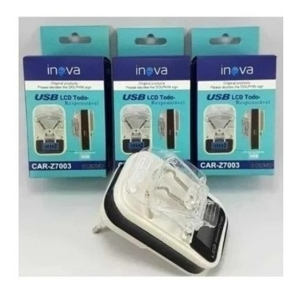 Imagem 2 de 2 de Carregador De Parede Universal Inova Car-z7003