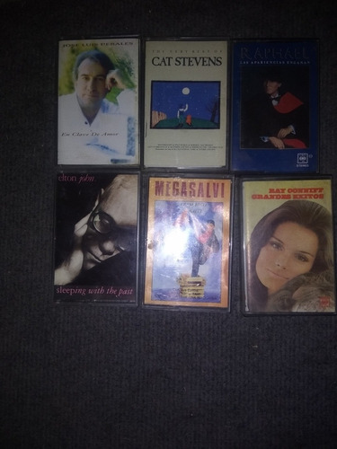 Cassette Música Lenta, Cat Stevens, Raphael, Otros...