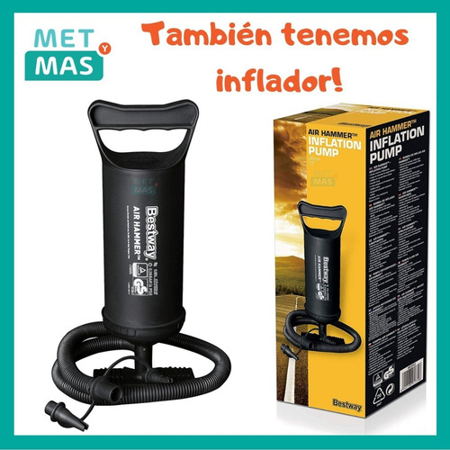 Colchoneta Flotador Inflable Bestway Color Azul
