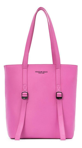 Bolsa Colcci Shopping Bag Fivela Rosa Ultra Rose