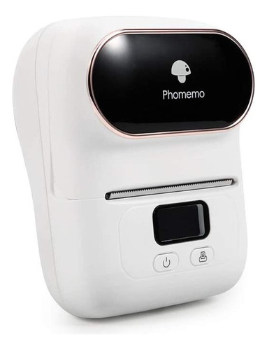 Phomemo M110 Máquina fabricante de etiquetas térmicas portátiles con Bluetooth impresora de códigos de barras color blanco