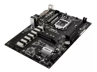 Asrock H110 Pro Btc+ - 13 Gpu Minería De Criptomonedas____