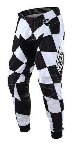 Imagen 7 de 15 de Pantalon Motocross Troy Lee Se Joker Negro/blanco