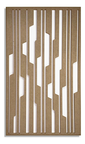 Paneles Decorativos Mdf Kit 3 Pzs 70 X 40 Cm