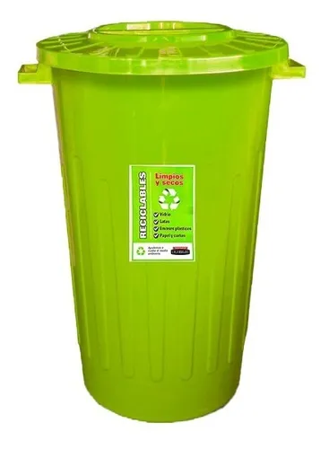 Cesto Tacho De Basura Cocina Baño Lavadero Plastico Vaiven