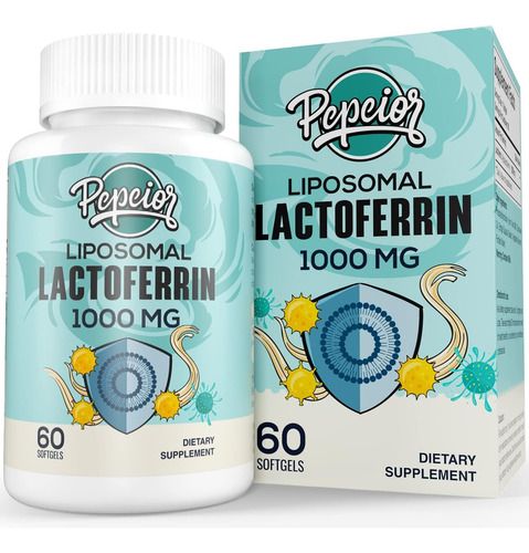 Lactoferrina Liposomal Max 1000mg +hierro +salud Inmune