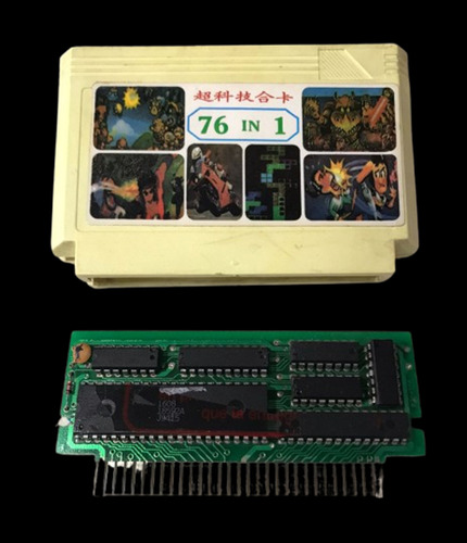 Videojuegos Family Game 76 En 1 Cartucho Fisico Clasicos (Usado)