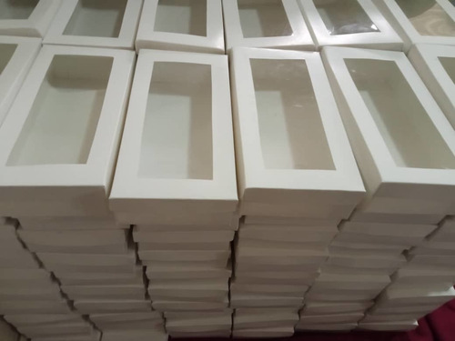 Imagen 10 de 10 de Cajas De Cartón Con Visor De Acetato Con O Sin Divisionrs