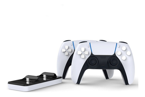 Base Carga Juega Controles Ps5 Dock Doble Estacion Dual Usb