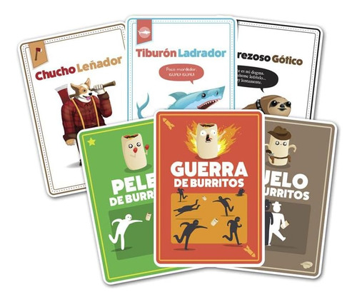 Lanza Burrito De Kittens Exploding: Juego De Cartas Para Las