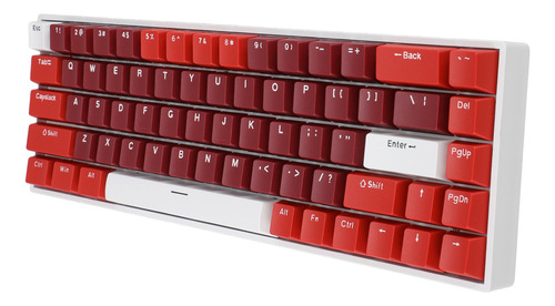 Teclado Para Juegos Con Cable De 68 Teclas, 60 Por Ciento Me
