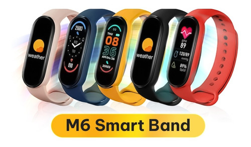 Nuevo Reloj Pulsera Smartband M6 2022 Notificaciones - Otec