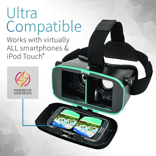 Lentes De Realidad Virtual 360 Vr Android iPhone
