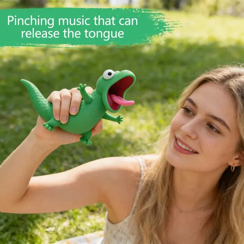 rx Brinquedo Squish Anti-stress Em Forma De Lagarto Que | MercadoLivre