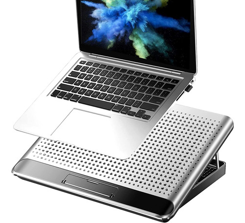 Enfriador De Almohadilla Para Notebook Panel De Aluminio - C
