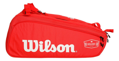 Raquetero Wilson Super Tour 2 Comp Red X9 Tenis