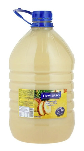 Jugo Concentrado Piña 5 Litros, Traverso. Cherry Kul