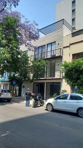 Napoles. Rento Loft Nuevo Con Balcón