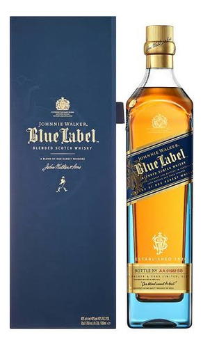 Johnnie Walker Blue Label Blended Scotch Edition Remate