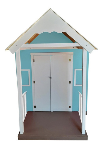 Casinha De Brinquedo Com Varanda Tiffany - Criança Feliz