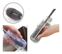 Comprar Escova De Lavar Garrafa Mamadeira Copo Taça Silicone Premium