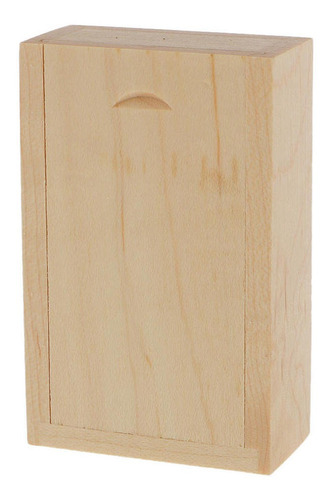 Imagem 2 de 6 de Maple Cuboid Com Caixa De Madeira Usb Flash Drive Caneta De