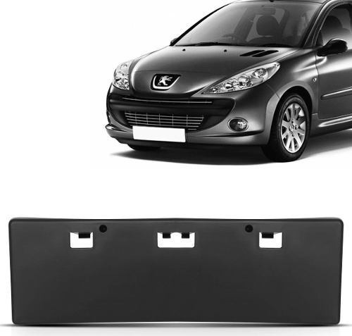 Suporte Placa Peugeot 207 Hatch Sedan Hoggar Sw 2007 Á 2016