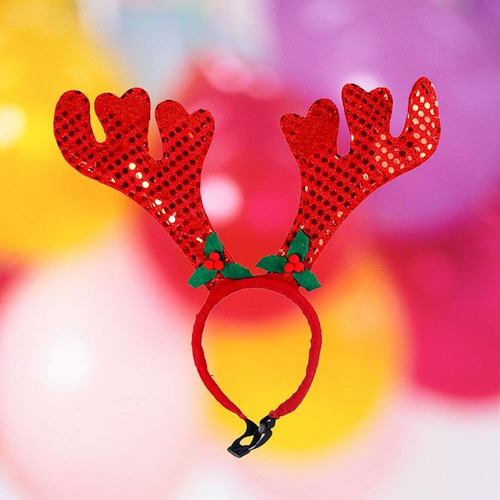 ¡ Accesorio Para Disfraz De Cabeza De Navidad Con Diadema