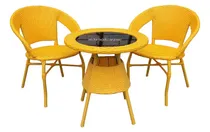 Comprar Set De Terraza Sillas De Exterior E Interior En Ratan