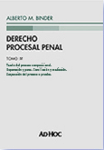 Derecho Procesal Penal T 4 Binder