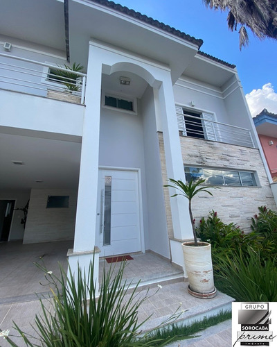 Imagem 2 de 30 de Sobrado Com 4 Dormitórios À Venda - Sunset Condomínio Residencial - Ca00273 - 70380615