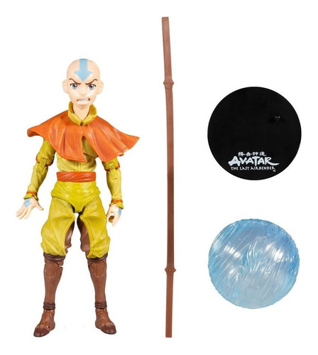 Aang Avatar Mcfarlane Toys The Last Airbender Nuevo Original