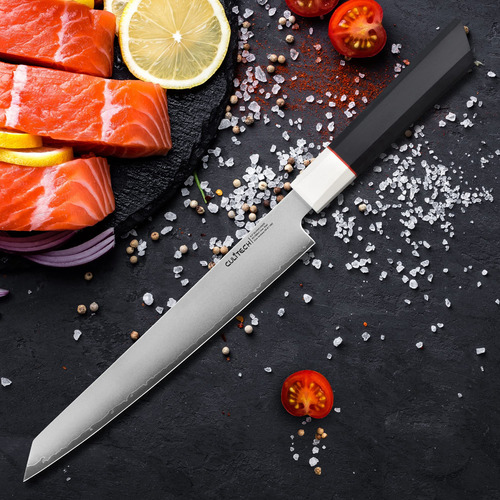Culitech Sujihiki - Cuchillo Afilado De Acero Inoxidable De