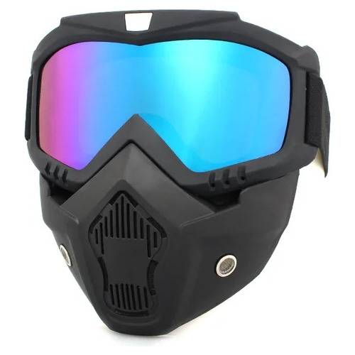 Máscara Ajustable De Gafas De Motocross A Prueba De Polvo